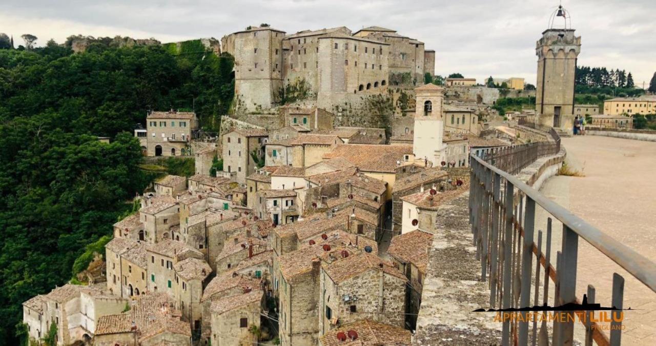 Appartamento Liliana E Ludovica 1 Pitigliano Exterior foto